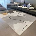 Modern Thickened Area Rug - Soft Non-Slip Floor Carpet for Living Room & Bedroom - Multi-Use Home Mat